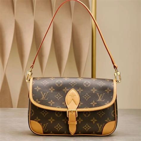 lv 法棍|louis vuitton diane pm.